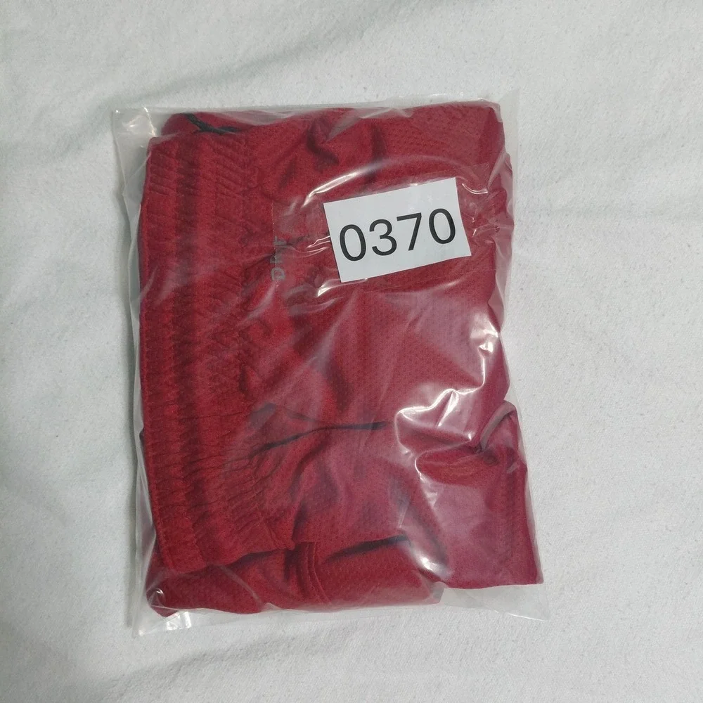Air Jordan Dri-FIT Basketball Shorts Red Mesh Medium Youth Drawstring Jumpman